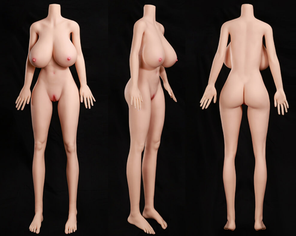 155cm big breasts sex doll body