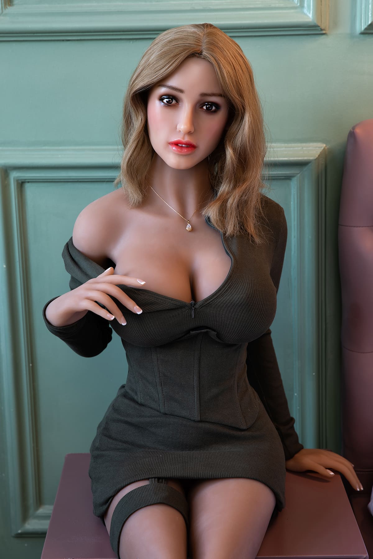 American big cleavage beauty sex doll for sale