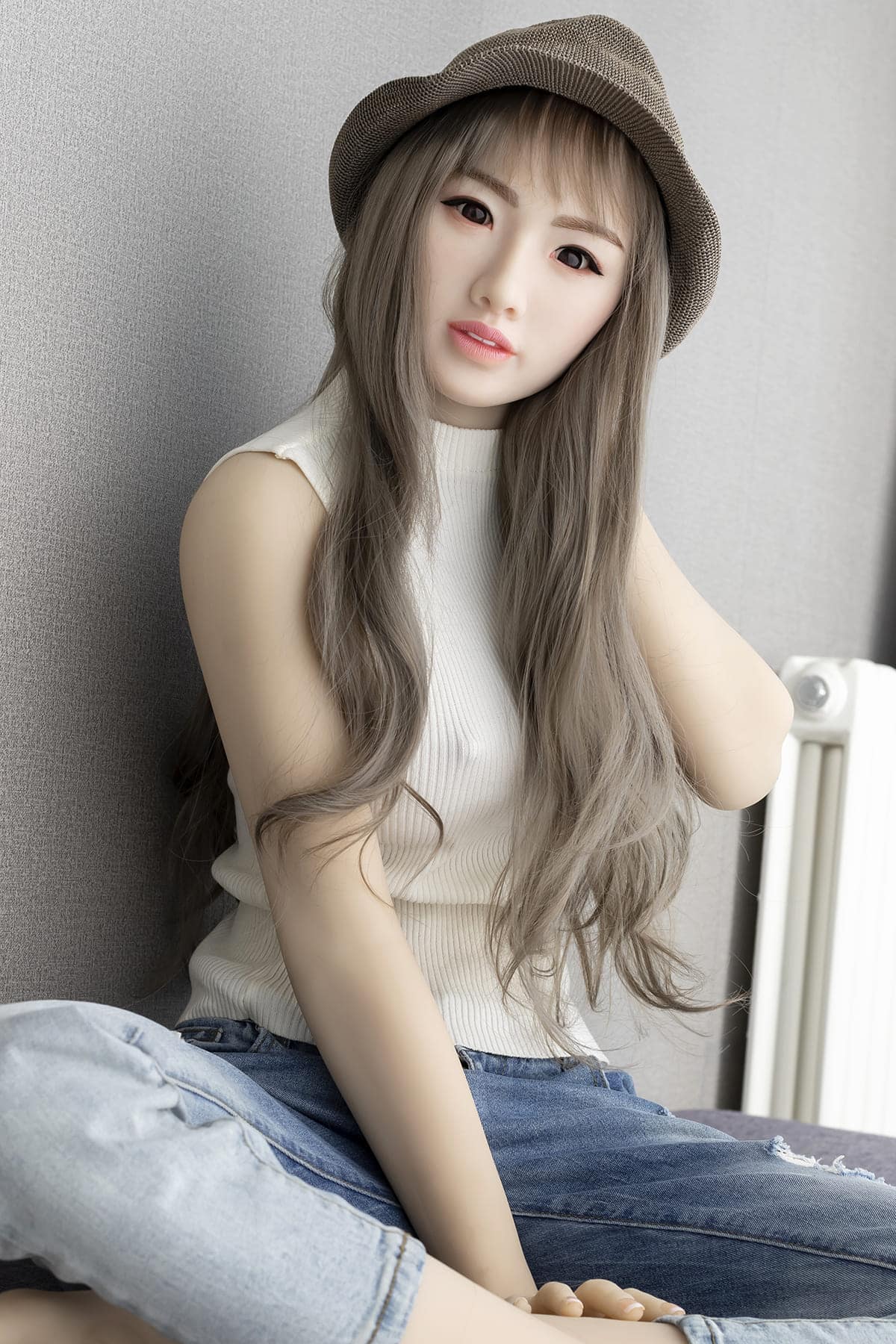 Japanese silicone head TPE sex doll