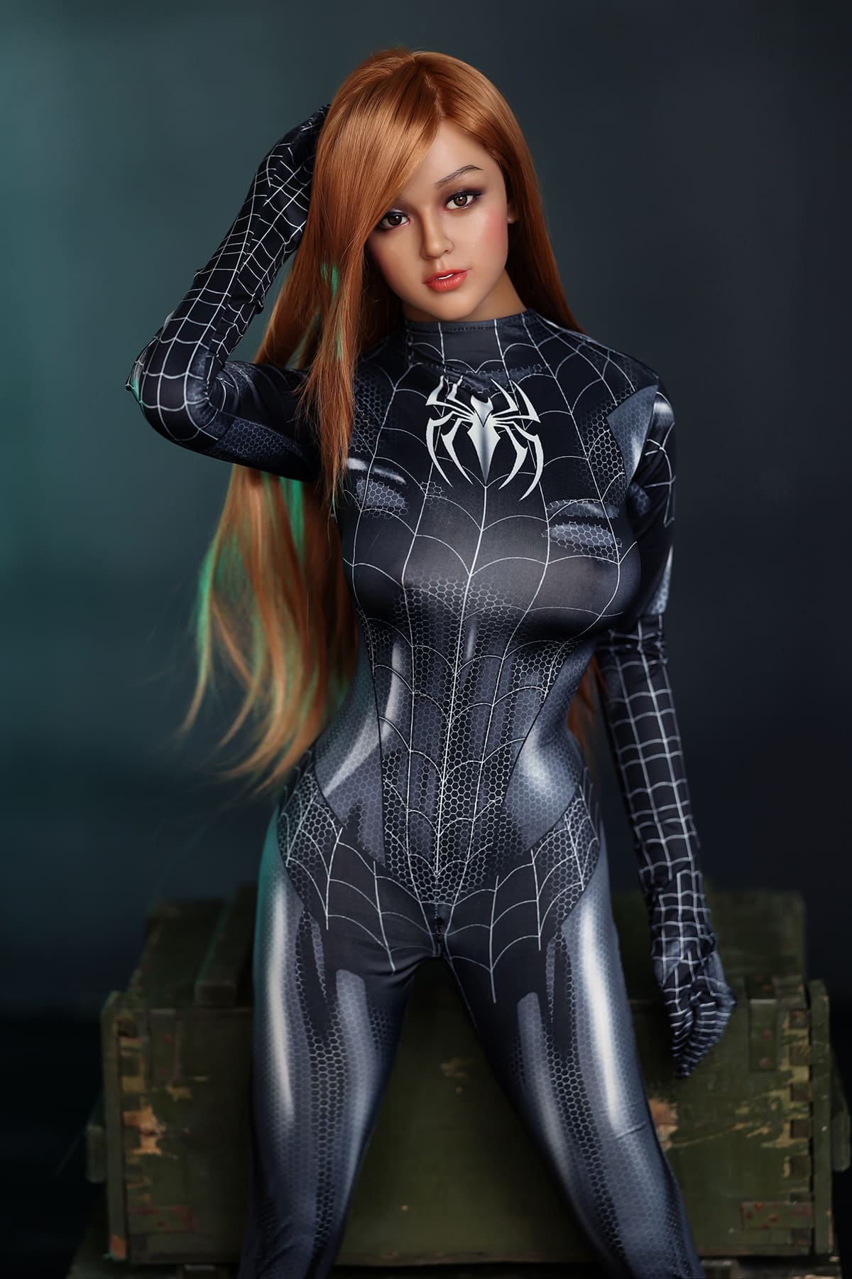 Spider Man cosplay female sex doll