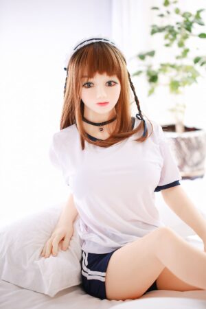 cute blonde tpe love doll