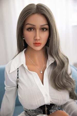 realistic love doll with silicone head