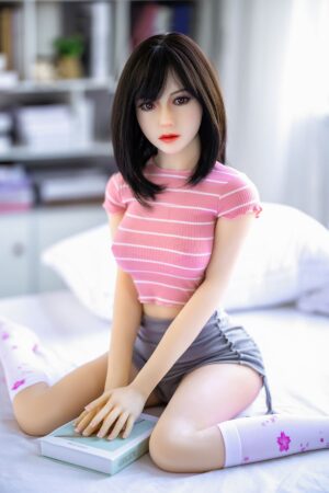 Realistic asian silicone girlfriend sex doll