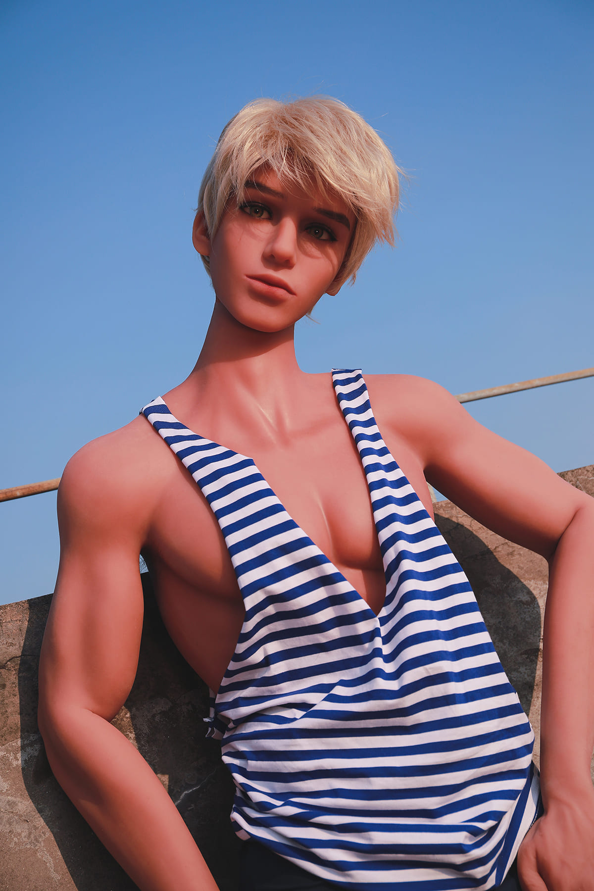 5ft5 tan skin realistic male sex doll