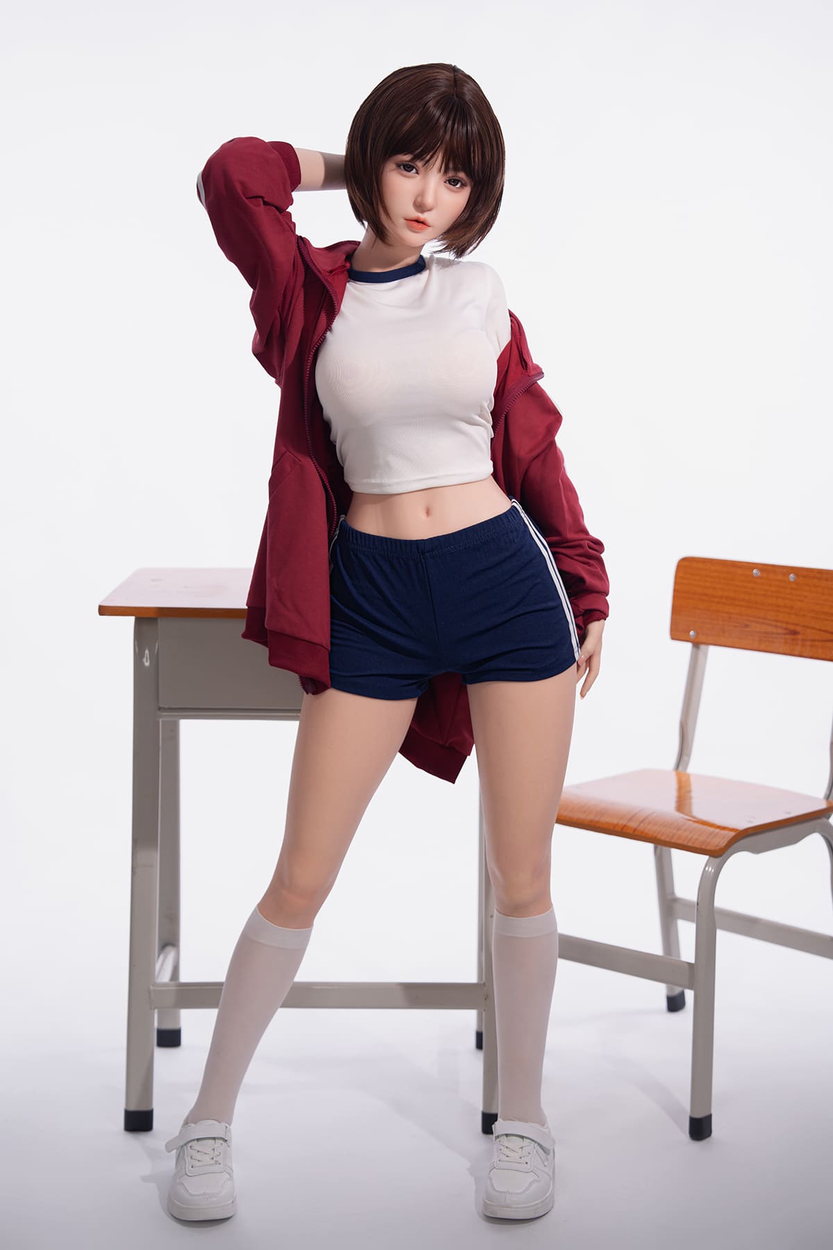 Chinese school girl silicone sex doll