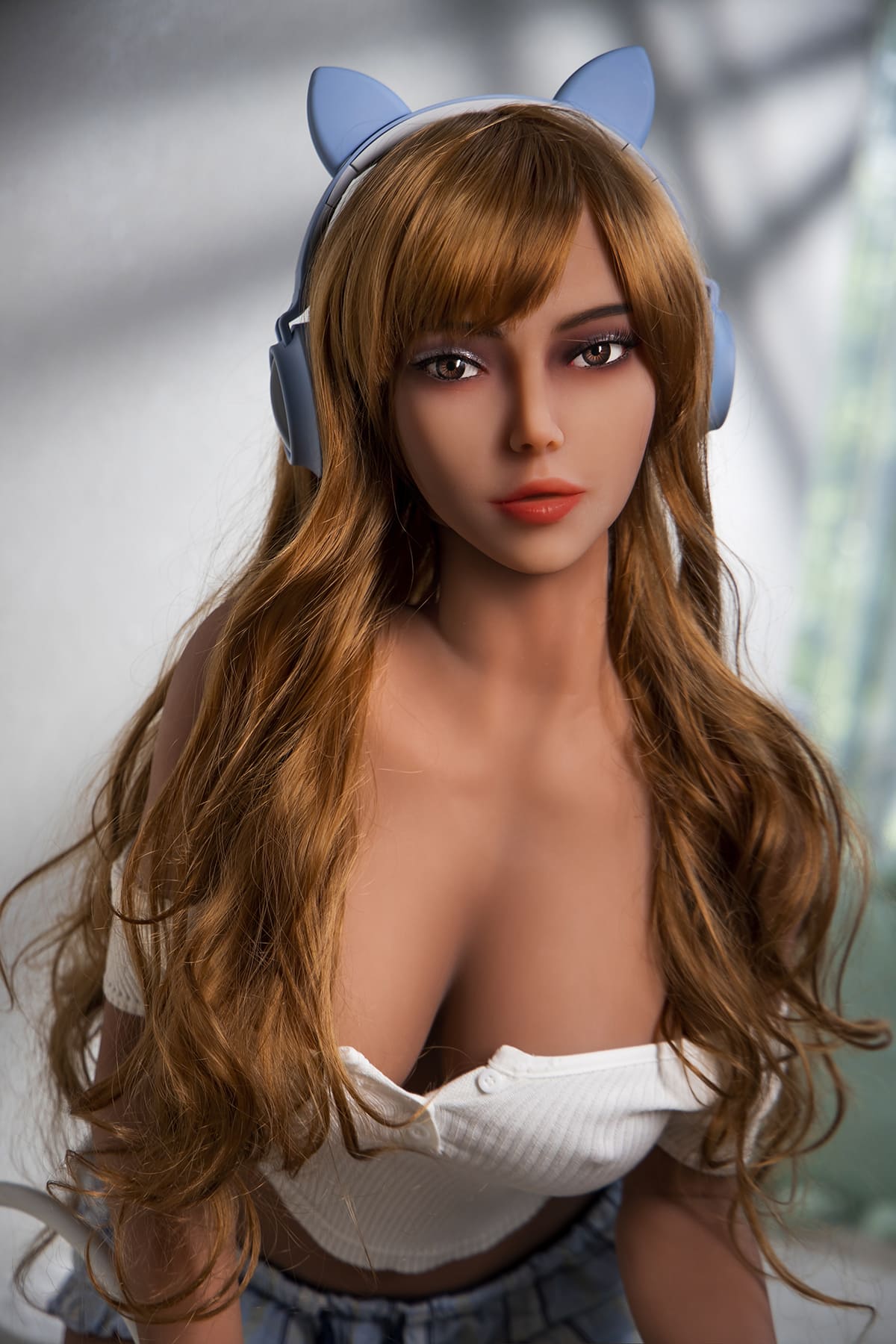 Sexy big tits beauty sex doll