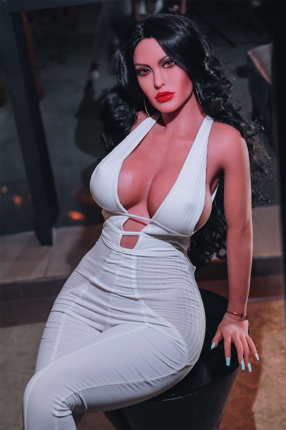 170cm curvy body brunette sex doll