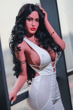 Pretty African American woman sex doll