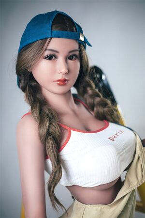 Young big tits dutch wife sex doll with blue hat
