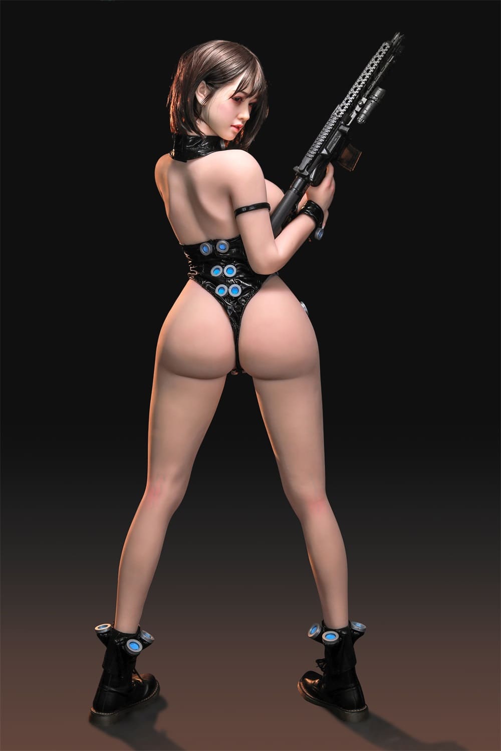 Sexy full body big ass cosplay sex doll