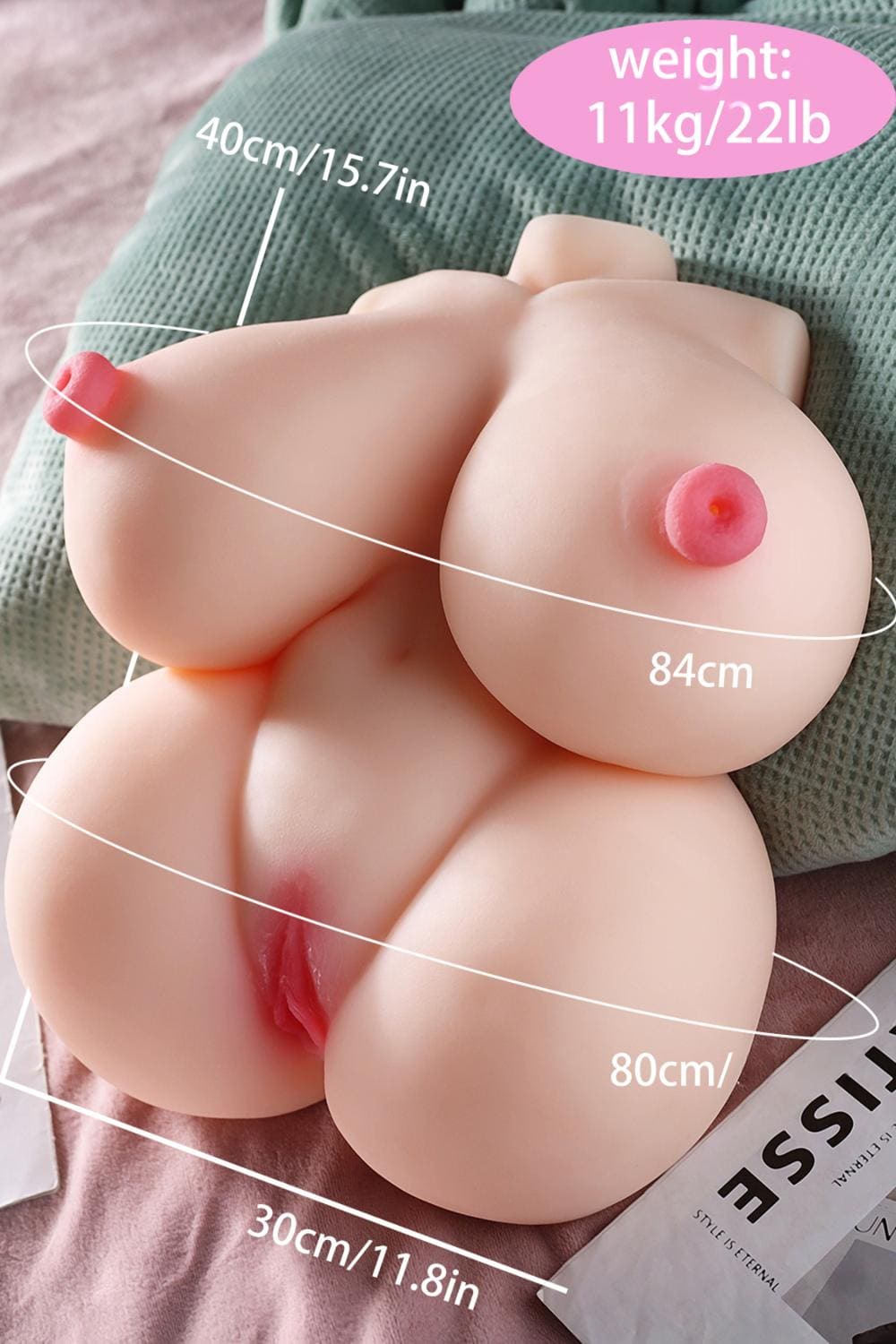 Size of titty fuck sex doll torso