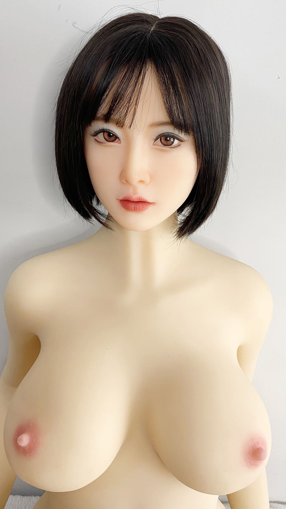 big tits Japanese short hair sex doll